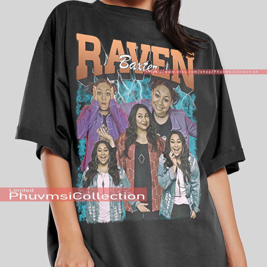 Raven Baxter shirt Actrees Raven-Symoné Molecular Biologist Classic retro 90s Graphic tee Unisex... | Etsy (US)