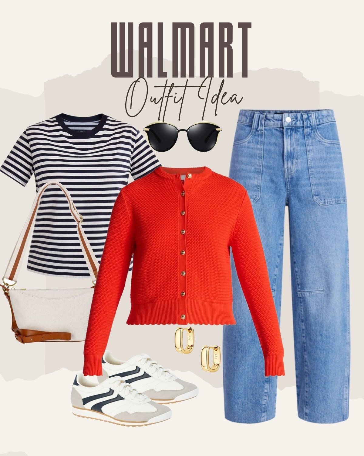 Such a good everyday Walmart outfit idea ❤️🤍

A classic striped tee, statement cardigan, wide-leg denim, and sporty sneakers — effortless but polished. This is the kind of look you can wear running errands, to lunch, school pickup, or casual Fridays.

Timeless pieces at an affordable price point 🙌🏼

#WalmartFashion #OutfitInspiration #AffordableStyle #WalmartFinds #EverydayOutfit #ClassicStyle #SpringStyle #LTKStyle


#LTKmomlife #LTKSpringSale #LTKSaleAlert