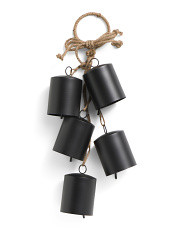 21in Black Bells Door Hanger | TJ Maxx