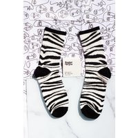 Zebra Animal Print Socks | Etsy (US)