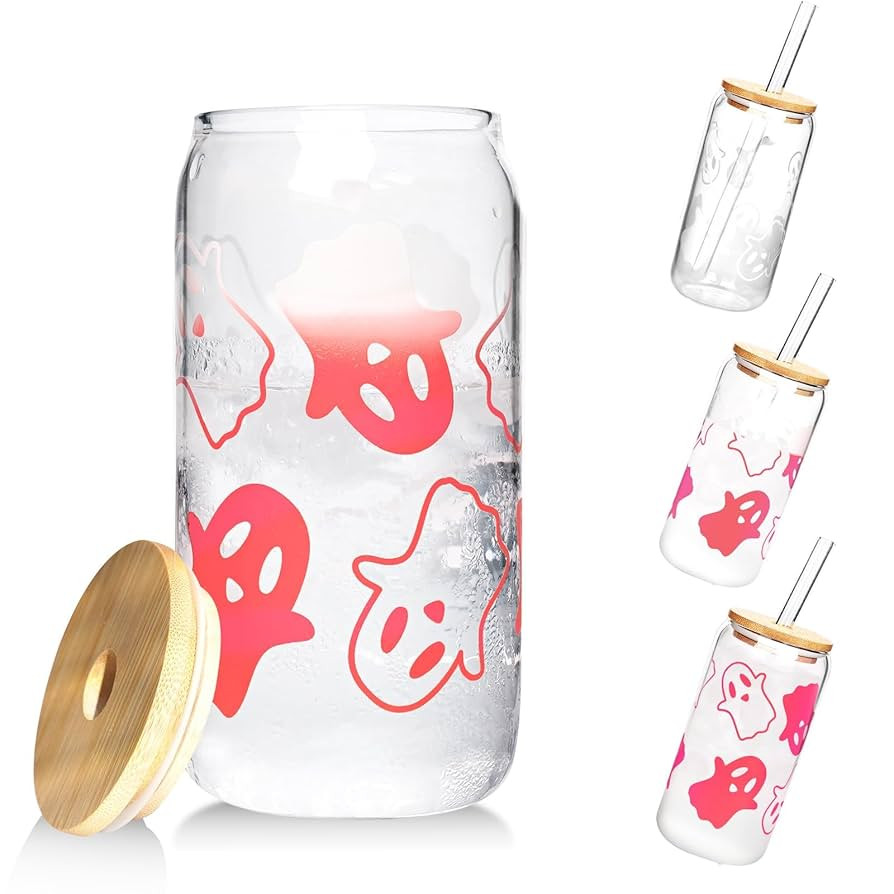 ANOITON Halloween Coffee Cups, Color Changing Ghost Cups Halloween Decorations Indoor Halloween C... | Amazon (US)