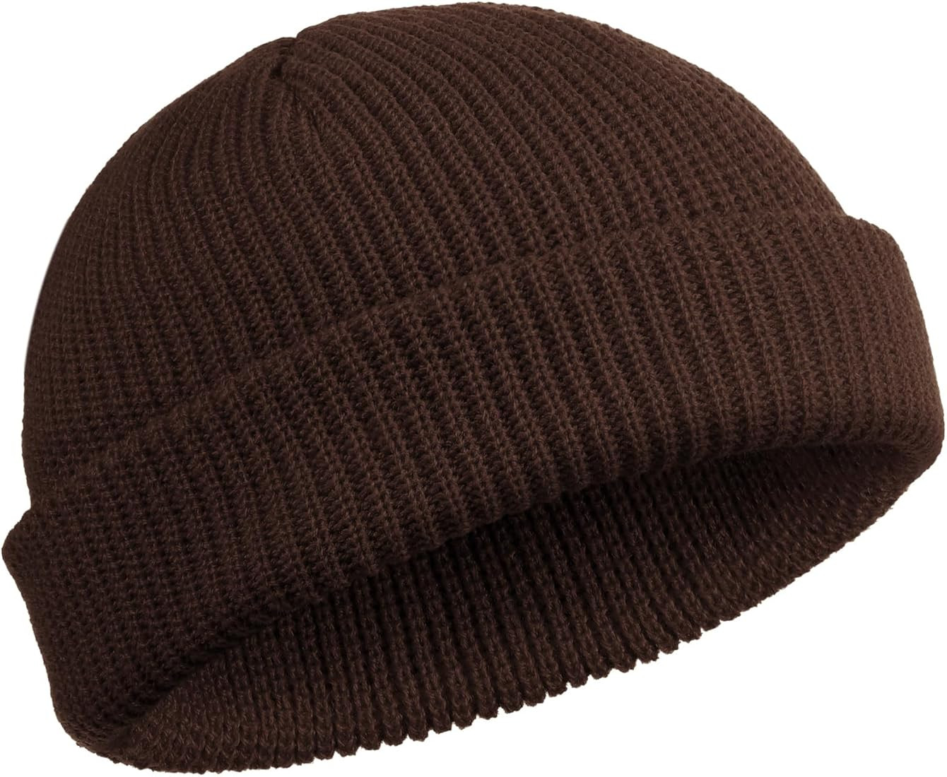 SATINIOR Trawler Beanie Watch Hat Roll-up Edge Skullcap Fisherman Beanie for Women Men | Amazon (US)