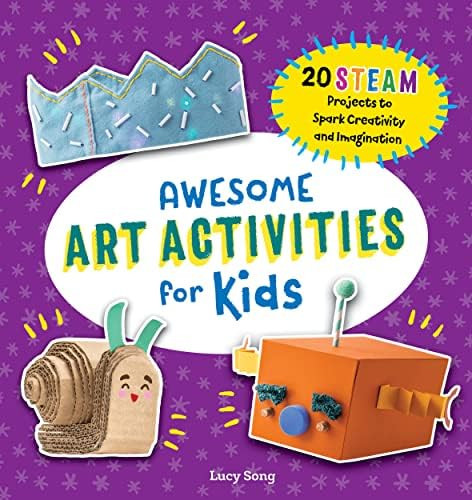 Awesome Art Activities for Kids: 20 STEAM Projects to Spark Creativity and Imagination (Awesome STEA | Amazon (US)
