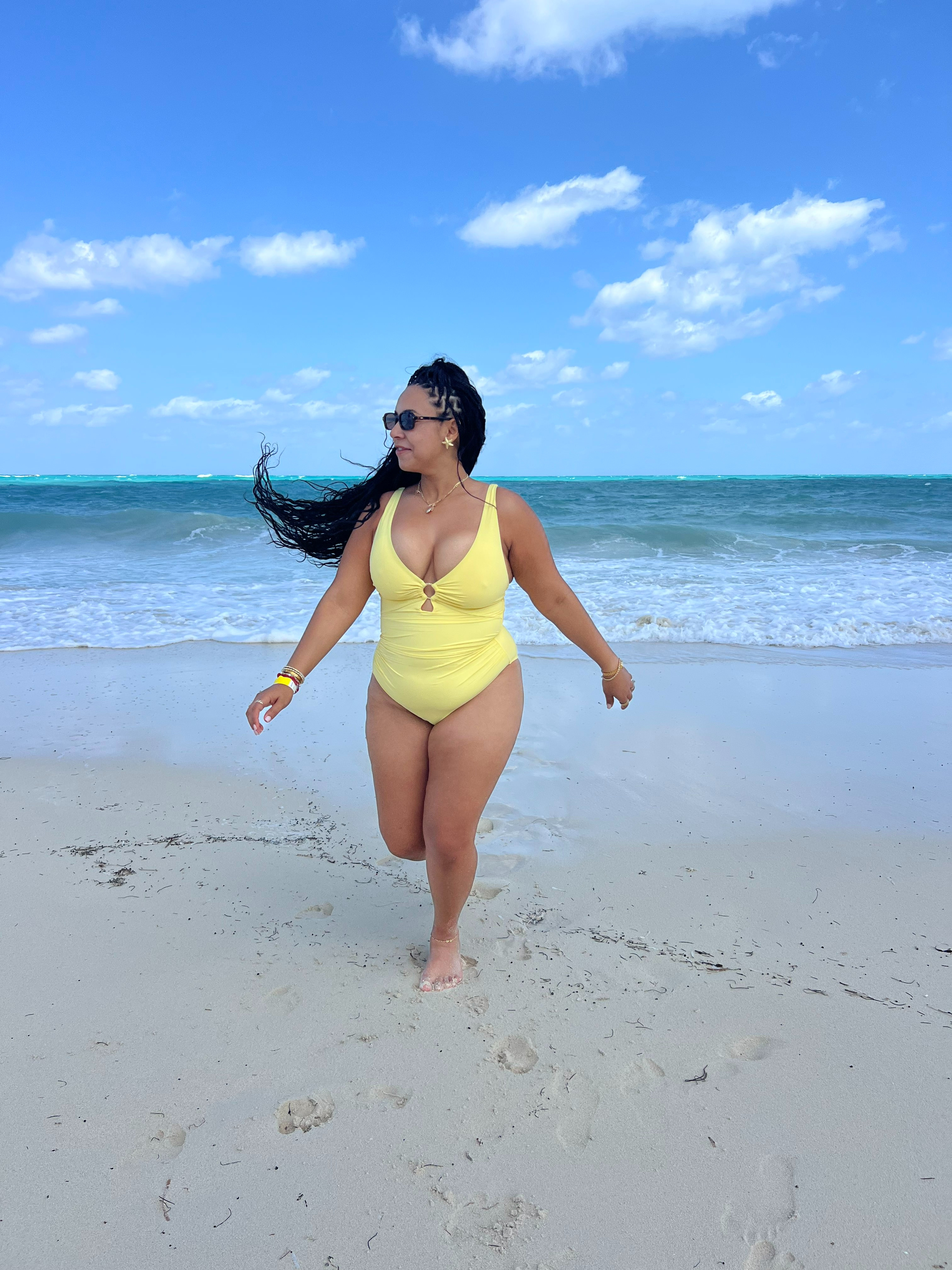 If you want a swimsuit that really flatters your shape, this is it. Super comfy, and honestly something I’d recommend to anyone who wants to feel good and look good at the same time. 

 #LTKmomlife #LTKSwim