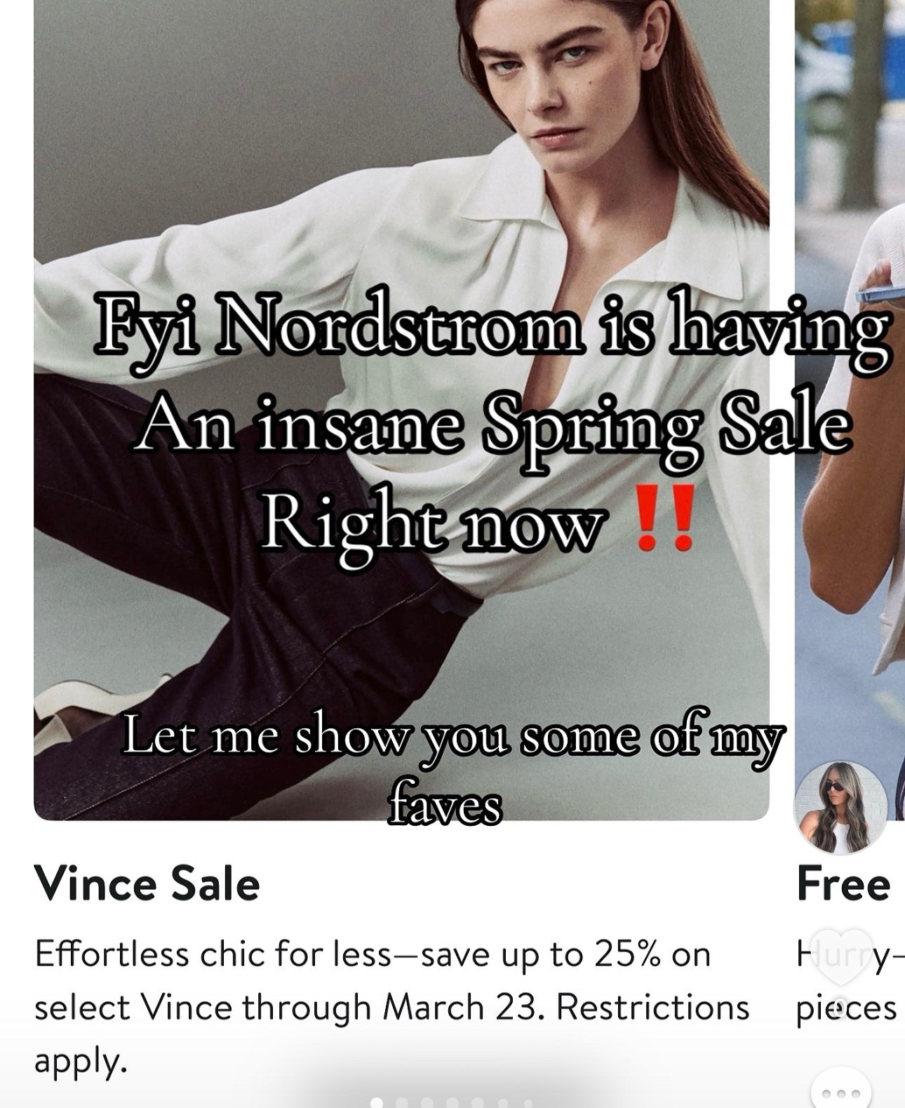 So many good closet staples on sale at Nordstrom right now! Such good brands and the perfect time to grab some new denim or sandals on sale!

#nordstrom #nordstromsale #springsale #nordstromfinds #casualchic #springstyles #springfashion #freepeople #ag #reformation 

#LTKSeasonal #LTKSaleAlert