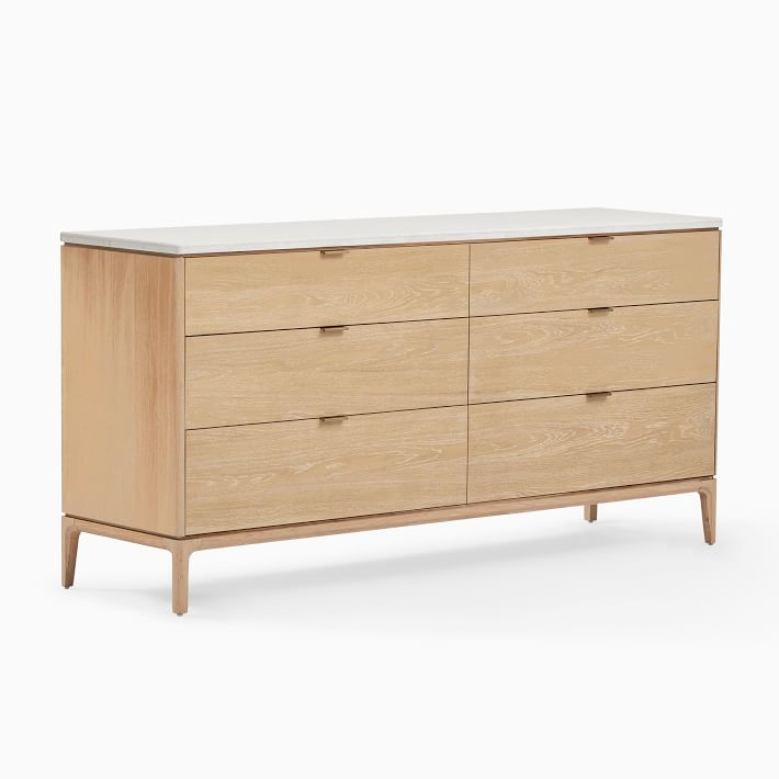Parker 6-Drawer Dresser (58"–72") | West Elm (US)