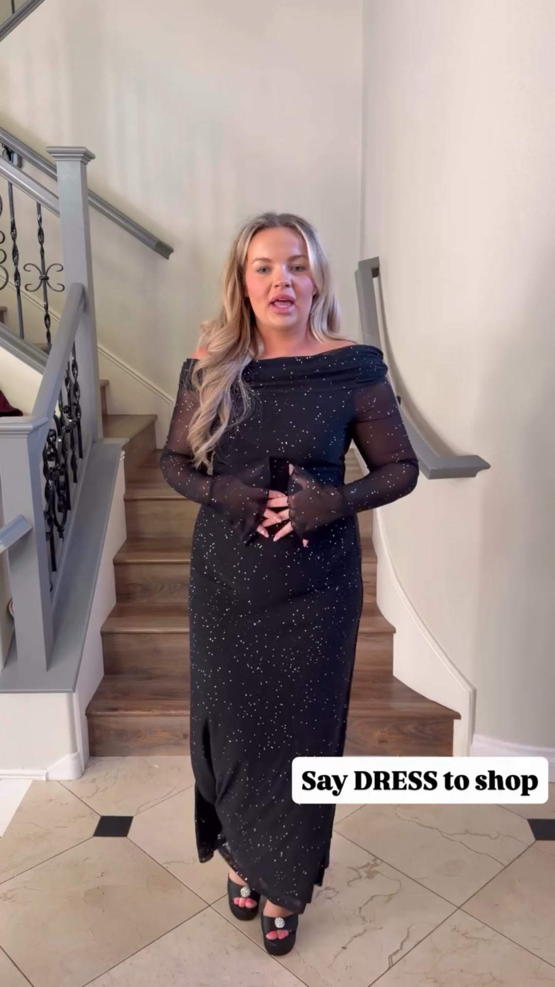 Love this elegant dress for NYE!

#LTKMidsize #LTKSeasonal #LTKHoliday