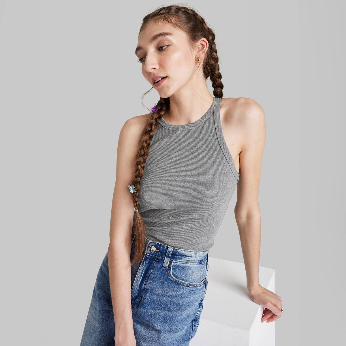 Women's Ribbed Tank Top - Wild Fable™ | Target