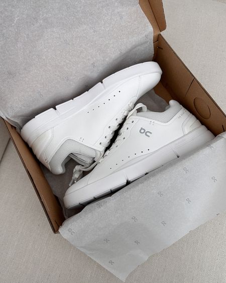 New white sneakers from On! Fit is true to size! 

#LTKSeasonal #LTKfit #LTKshoecrush