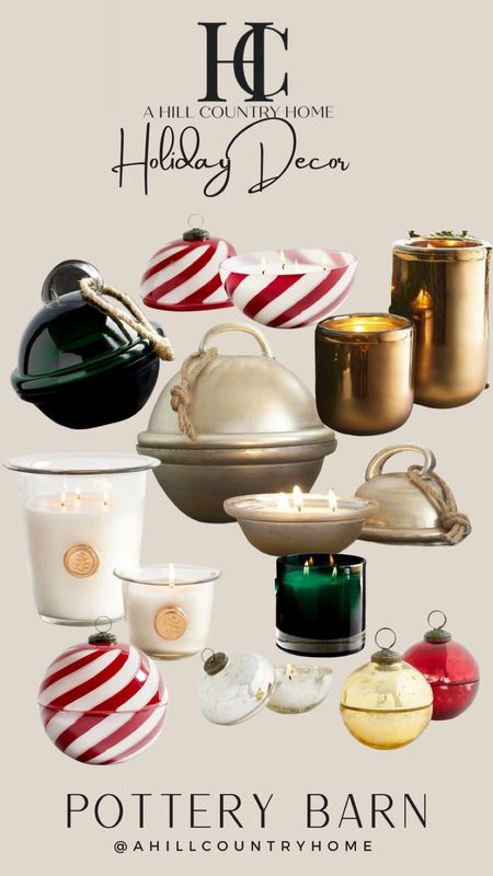 Have your home smelling like the holidays with these beautiful Christmas candles from pottery barn

#LTKSeasonal #LTKHoliday #LTKhome