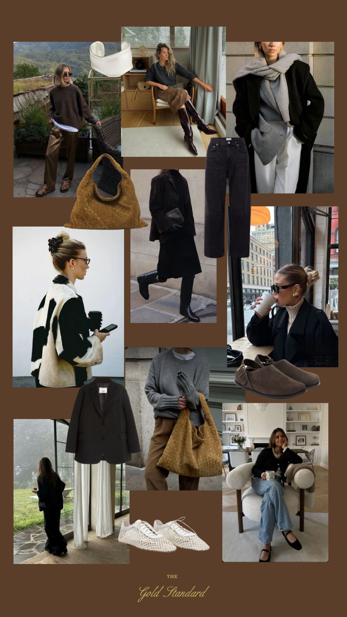 The Gold Standard February moodboard ✨ 

Style ideas
Outfit ideas
Fashion
Winter fashion
Silver
Black Outfit
Elegant style
Elevated styles
Chic outfit
Stylist 

#LTKStyleTip #LTKSeasonal