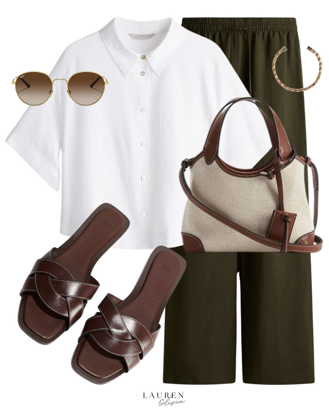 Linen, khaki and braided brown sandals for Spring chic vibes 🤎

#virtualstylist #hm #linenshirt #linentrousers #springoutfit #springfashion #rayban

#LTKspring #LTKAprilSpotlight #LTKuk