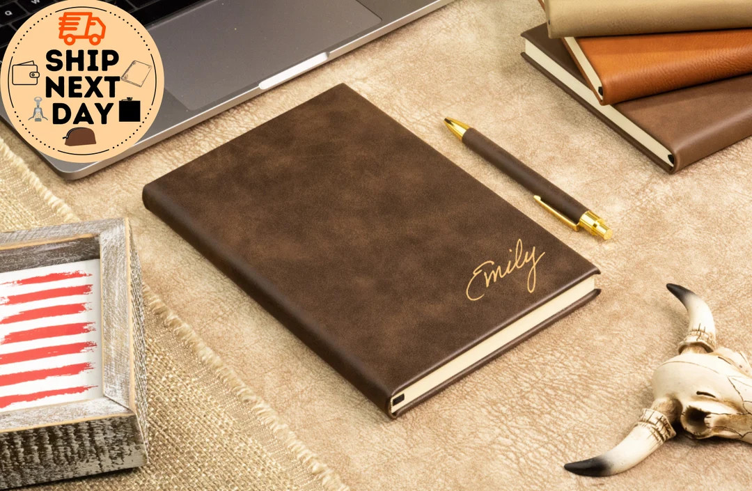 Custom Journal, Engraved Leather Journal, Personalized Journal, , Custom Leather Journal, Persona... | Etsy (US)