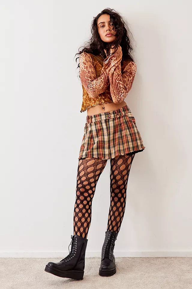 Out From Under Wide Fishnet Tights | Urban Outfitters (EU)