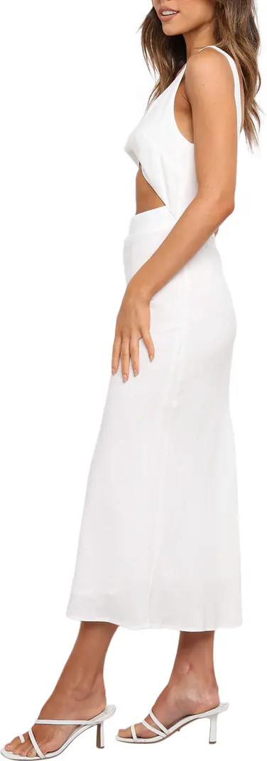 Apollo Cutout Detail Midi Dress | Nordstrom