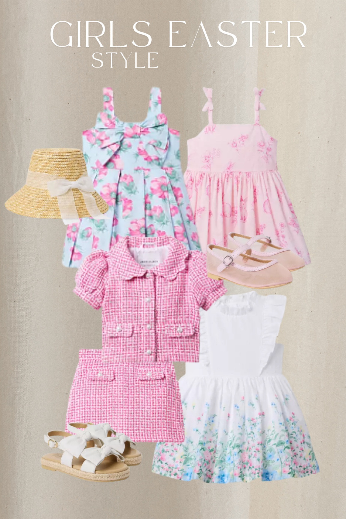 Girls Easter outfits 