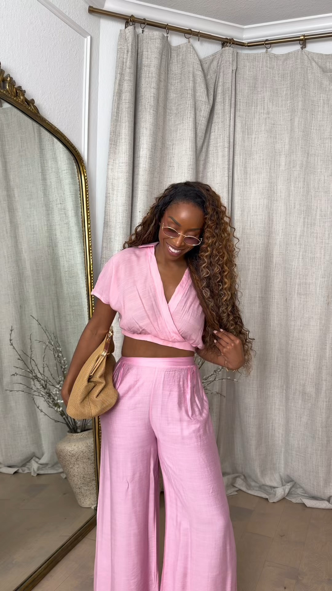 Pretty in pink. 💕 A matching set that makes getting dressed effortlessly stylish.  

 #LTKgrwm #LTKootd