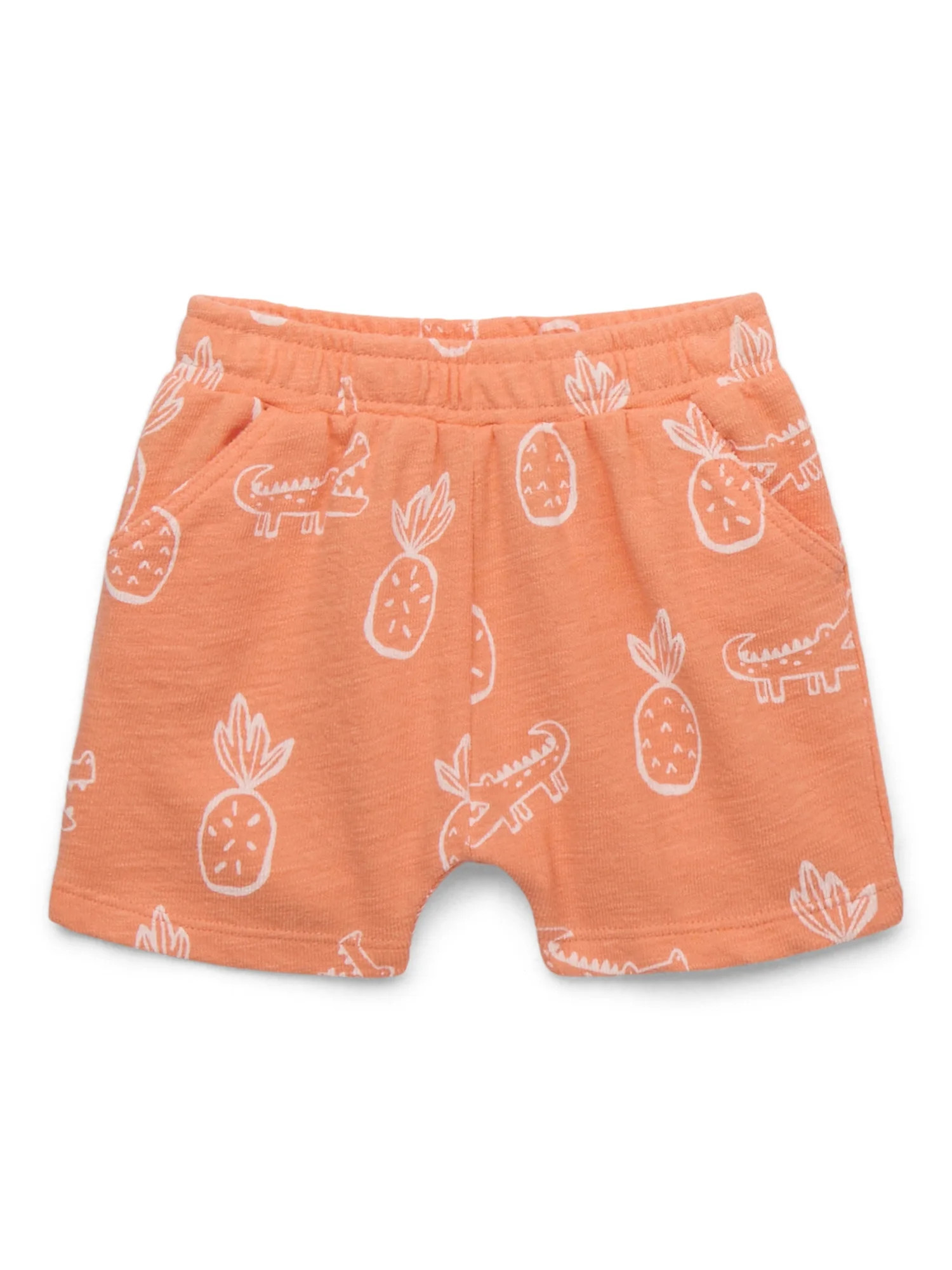 Garanimals Baby Boys Printed Knit Shorts, Sizes 0M-24M - Walmart.com | Walmart (US)