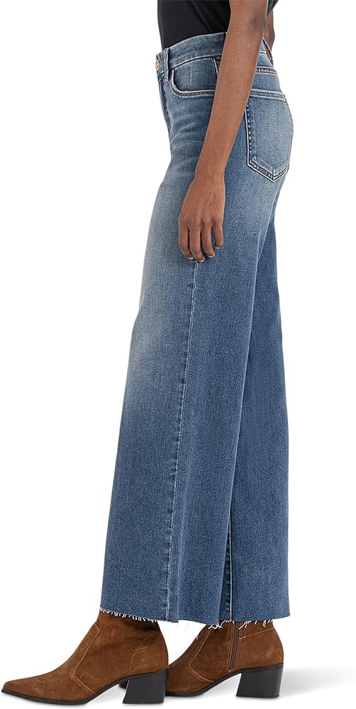 KUT from the Kloth Meg High-Rise Fab AB Wide Leg | Amazon (US)