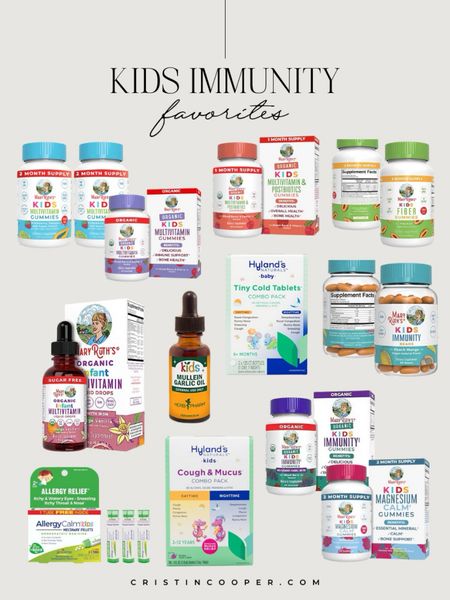Immunity favorites for the kids

#LTKSeasonal #LTKkids #LTKfamily