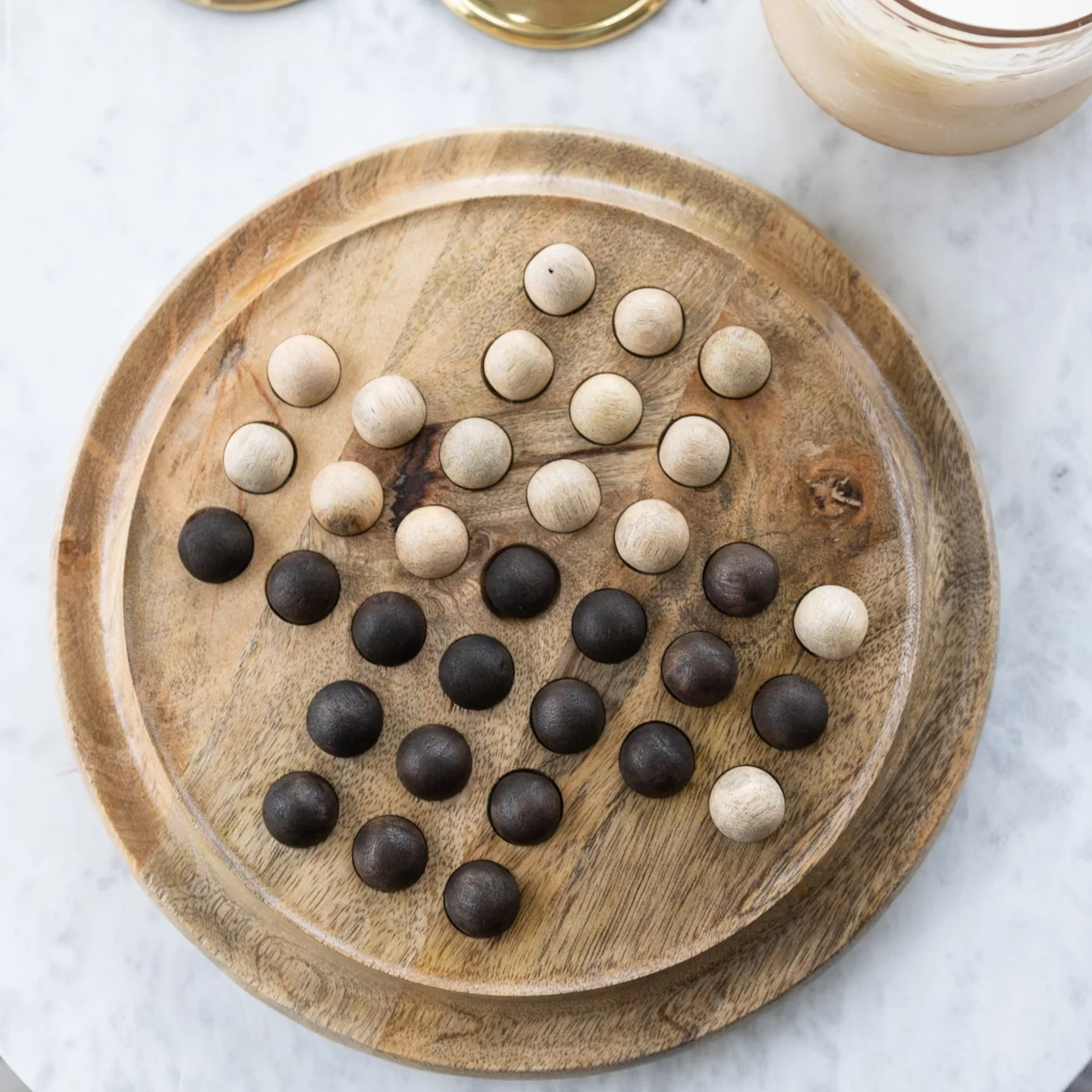 Wood Chinese Checker Set | Eco Chic Home