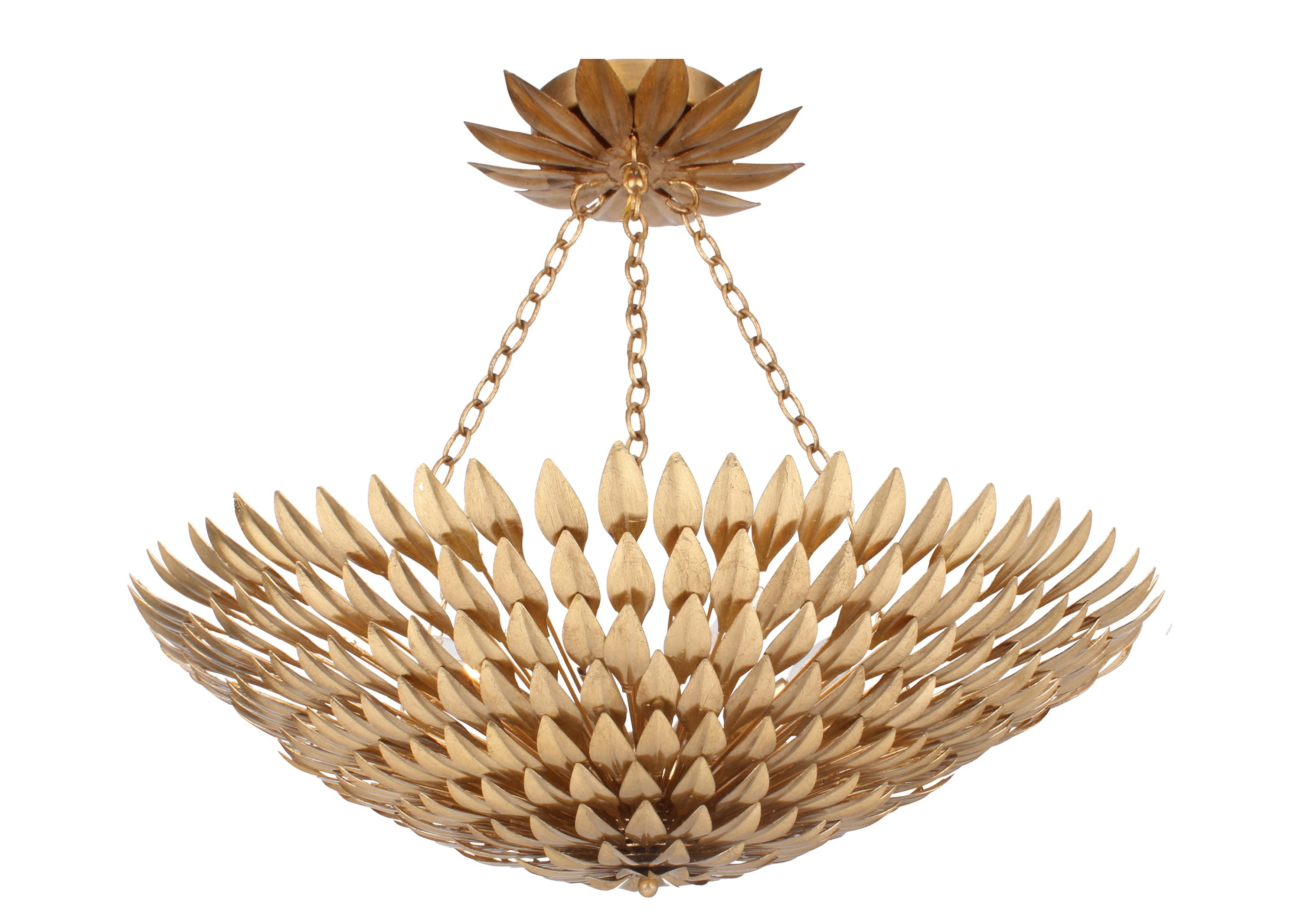 Broche 8-Light Chandelier, Gold | One Kings Lane