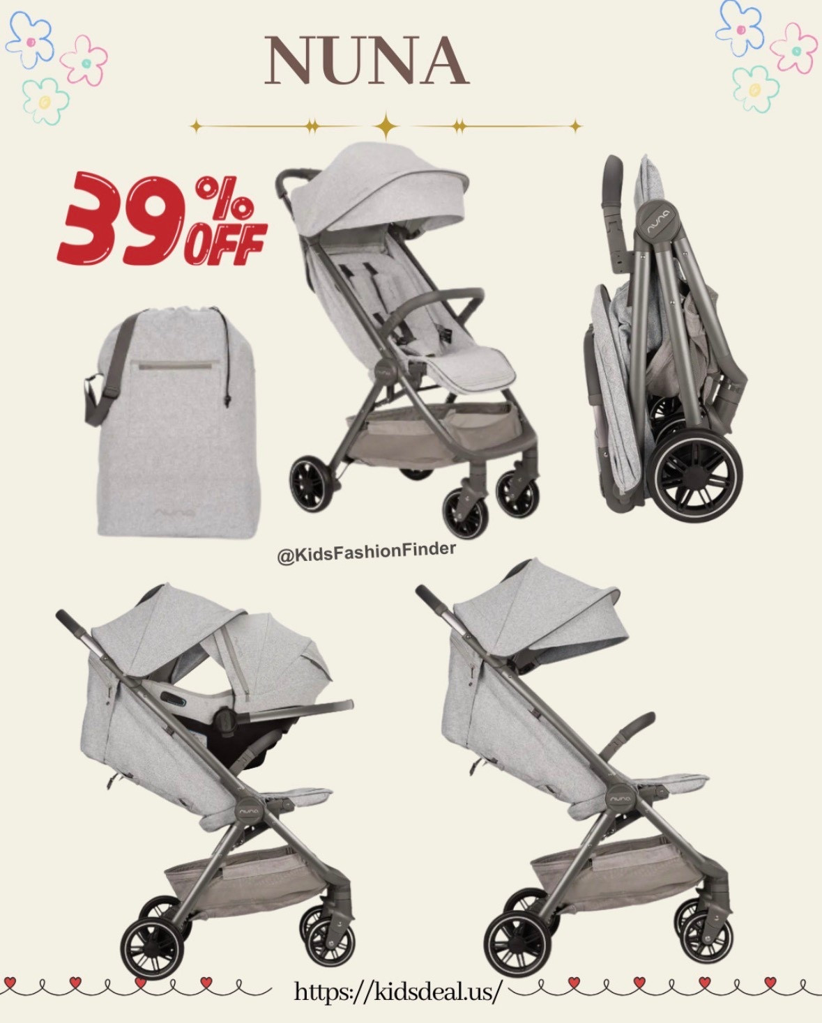 Meet the Nuna TRVL™ Lightweight Stroller ✨👶

Red Dot Design Award winner 🏆
Only 15 LB — one-hand auto fold & open 🙌
Stands on its own when folded ✔️

UPF 50+ canopy ☀️
Multi-position recline + adjustable leg rest for comfy naps 😴

Clicks right into Nuna PIPA™ car seats — no adapter needed 🚗

City strolls to travel days ✈️ made easy 💛

#nunatrvl #nunastroller #lightweightstroller #momlife #travelwithkids #babygear 

 

#LTKTravel #LTKSaleAlert #LTKBaby