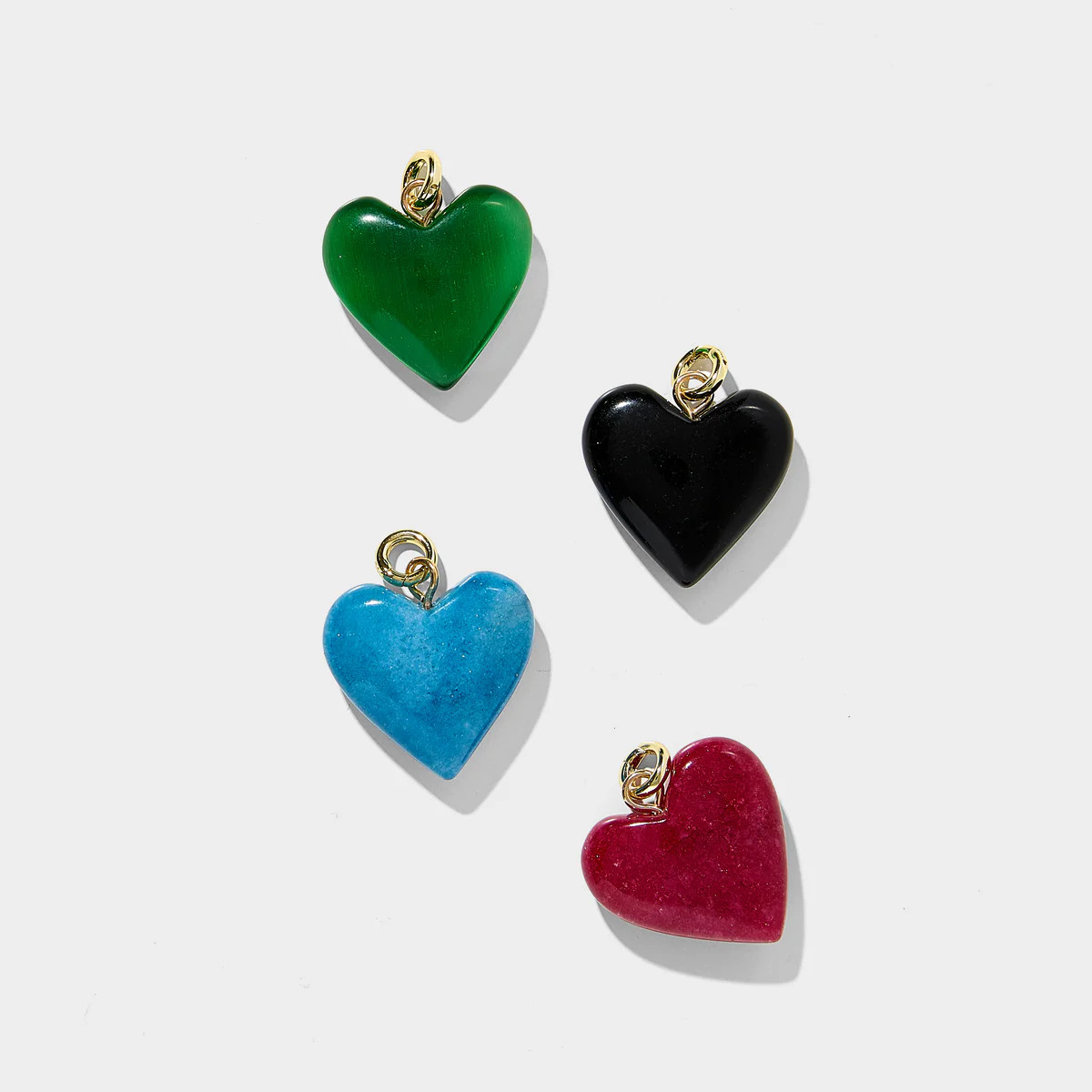 Stone Heart Charm | Allie + Bess