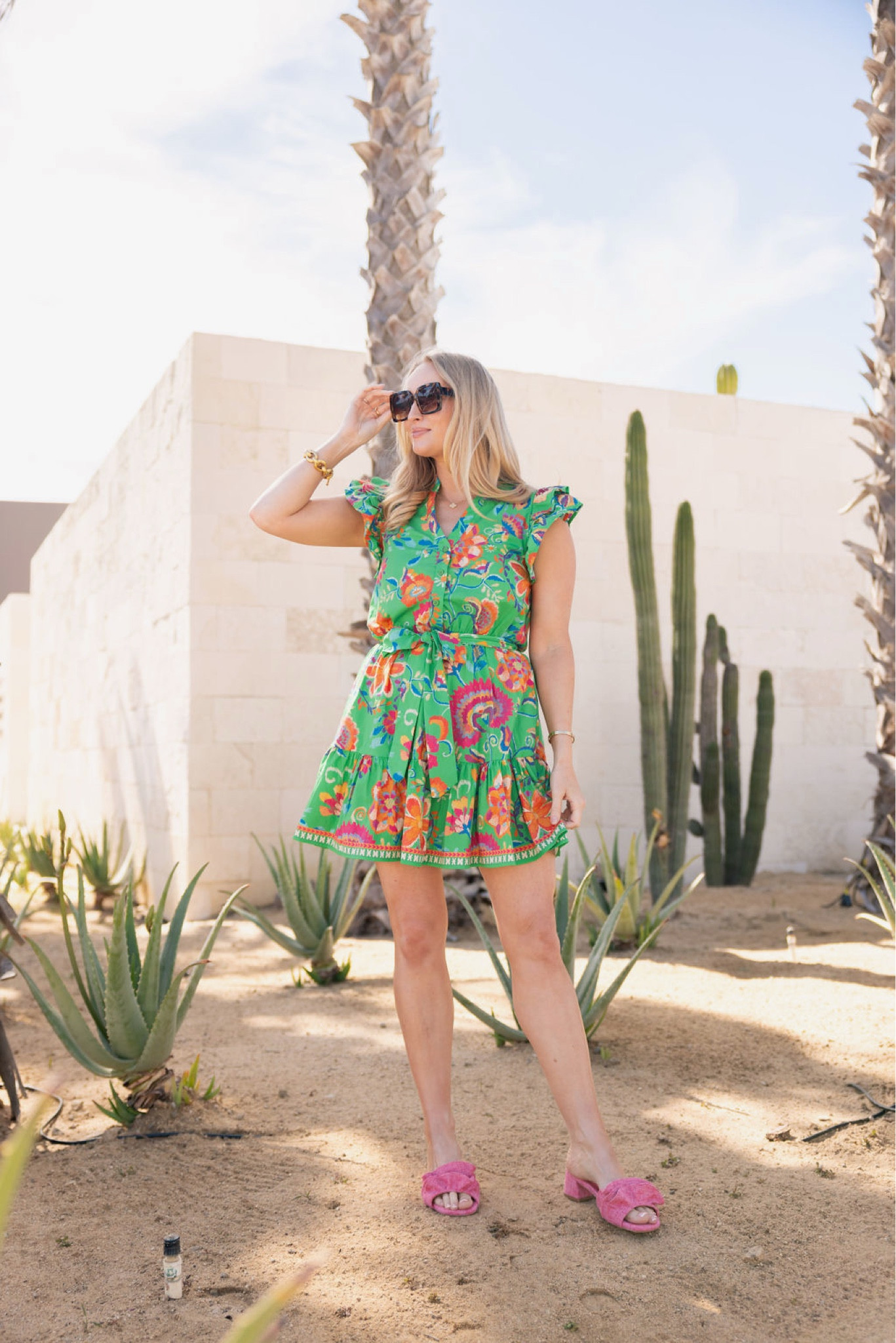 Wore this beautiful mini dress out to dinner in Cabo! It was so comfy and flowy. Wearing size small. Use my code Amandaj15 for 15% off. Vacation outfits // resortwear // spring break outfits // summer dresses // spring dresses // shop Avara

#LTKStyleTip #LTKFindsUnder100 #LTKTravel