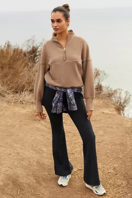 Varley Acadia Half Zip Sweatshirt | Anthropologie (US)