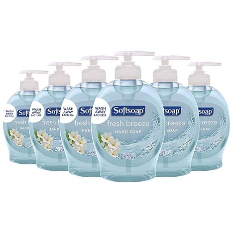 Softsoap Liquid Hand Soap, Fresh Breeze - 7.5 Fluid Ounce (Pack of 6) | Amazon (US)