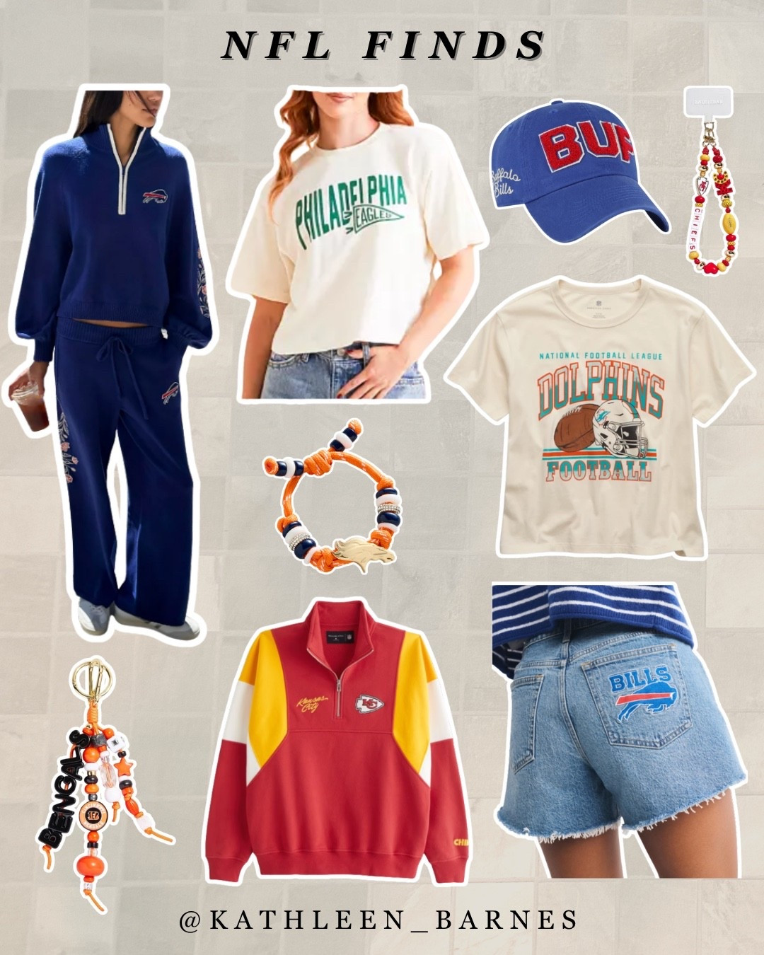 Football season is here and I’ve found some fun unique nfl gear for the ladies —