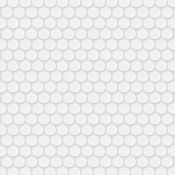 Metro 0.74" x 0.74" Porcelain Penny Round Mosaic Wall & Floor Tile | Wayfair Professional