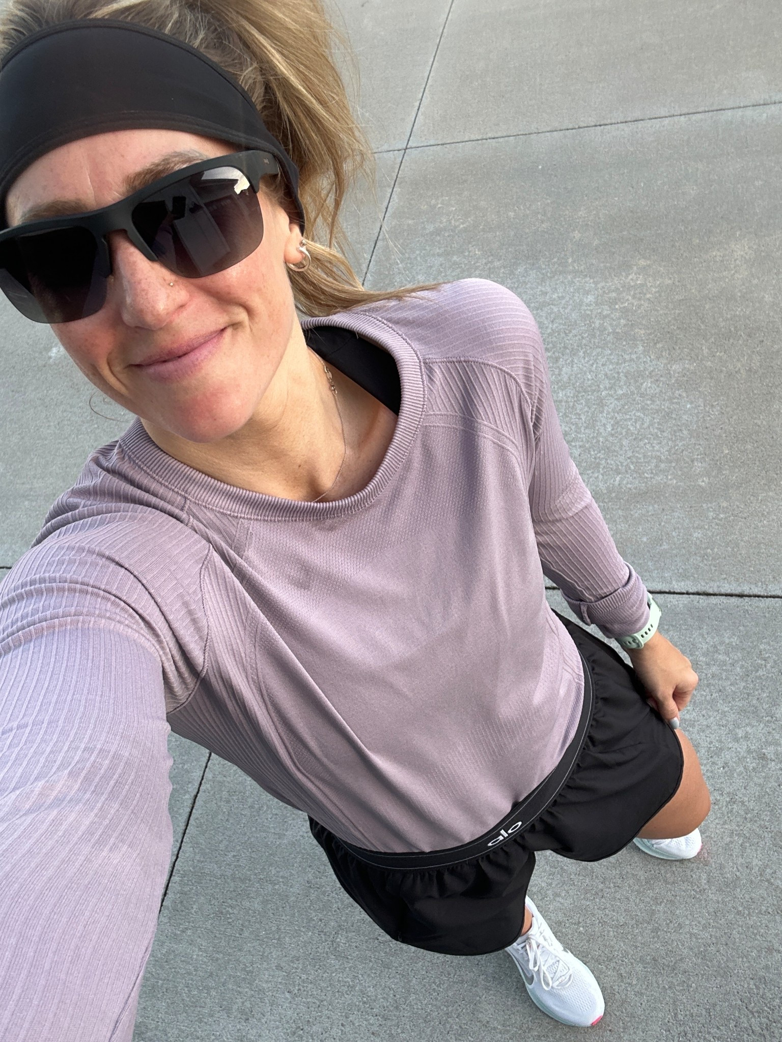 3 easy miles! Shirt and shorts are both size small. 

#LTKActive #LTKfitnessgoals #LTKmorningroutine