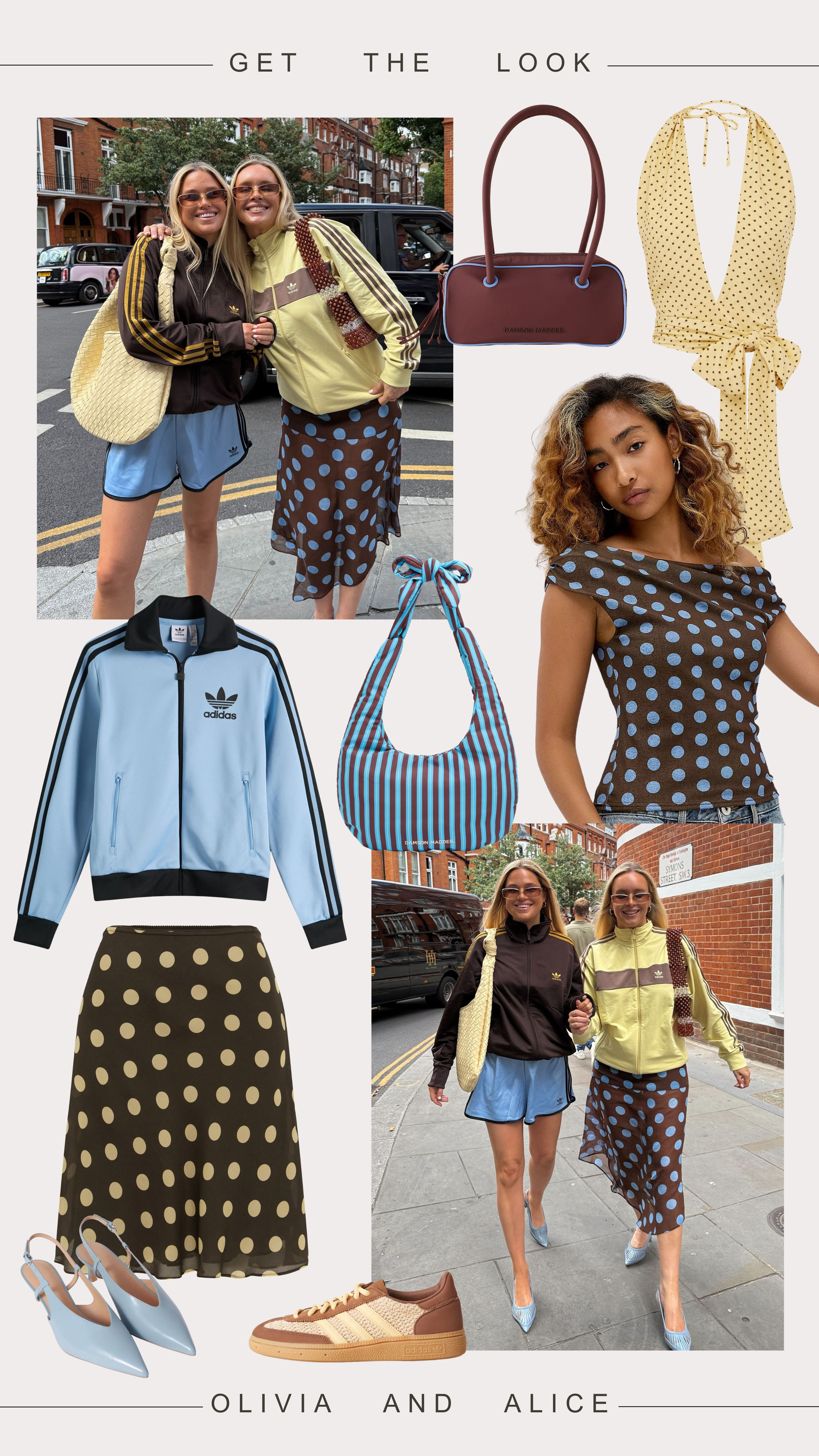Get The Look: Polka Dots vs Stripes 🤎

Polka dot, stripy, powder blue, baby blue, butter yellow, adidas, track jacket, halterneck, zara skirt, midi skirt 

 #LTKuk #LTKsummer #LTKeurope