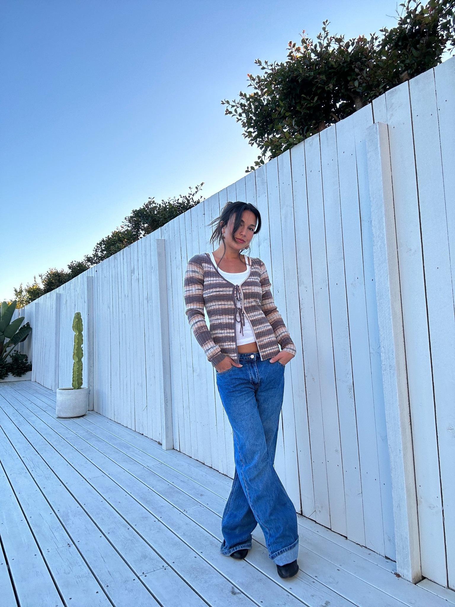 Shop my exact striped knit tie up cardigan below!

#LTKFind #LTKstyletip #LTKaustralia