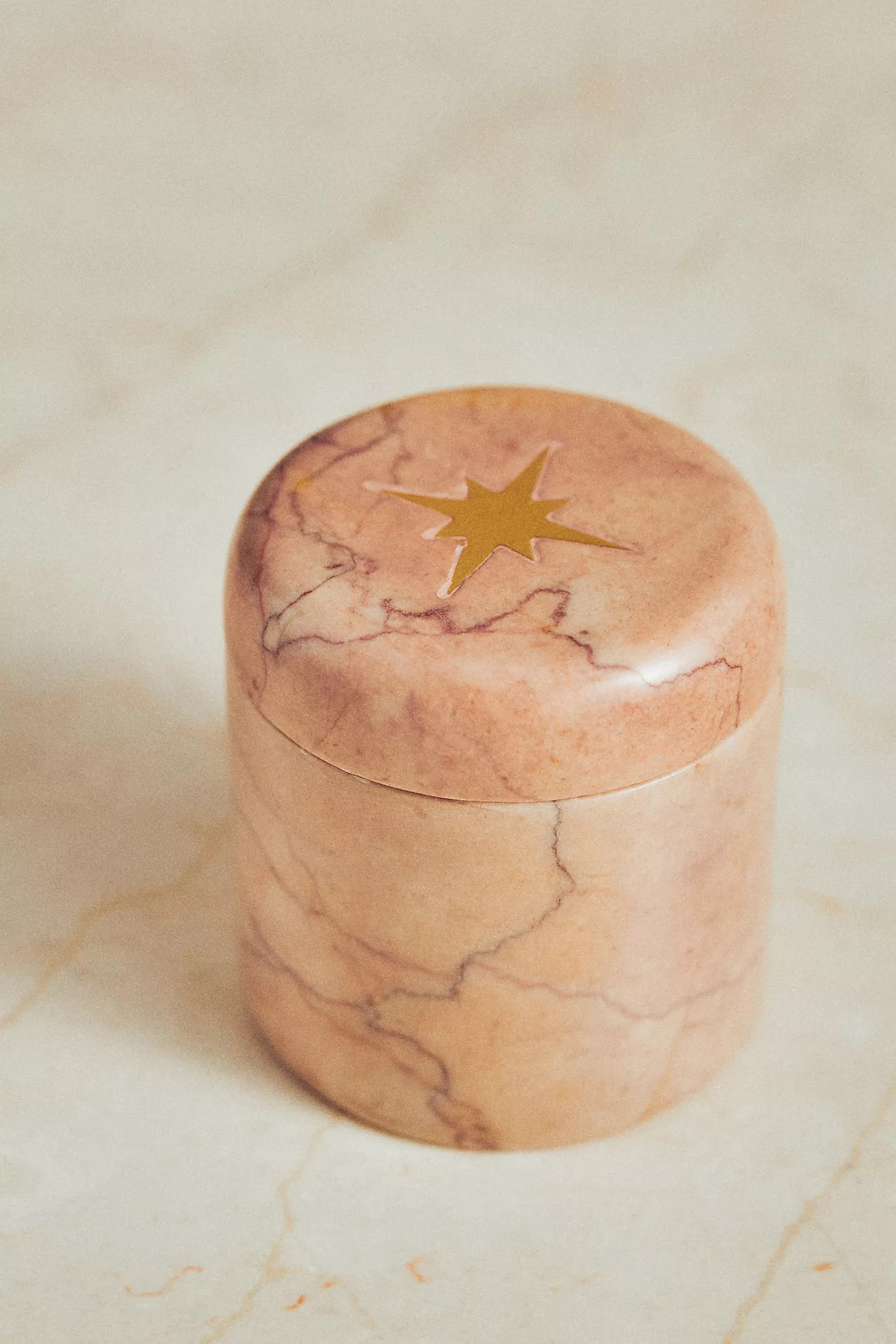 Catherine Martin for Anthropologie Starry Night Marble Jewellery Trinket Box | Anthropologie (UK)