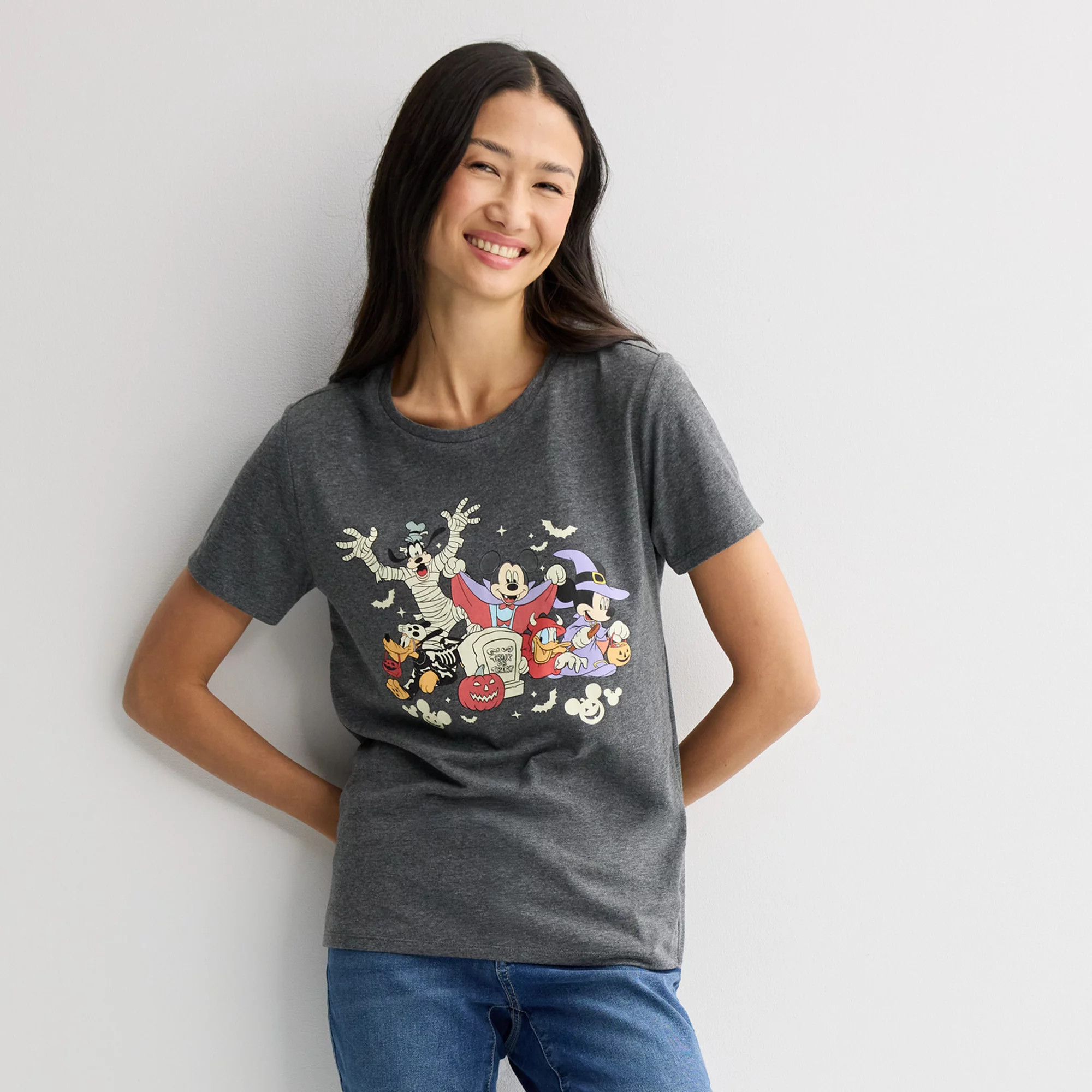 Women's Disney's Mickey Mouse & Friends Get Spooky Graphic Tee | Kohl's