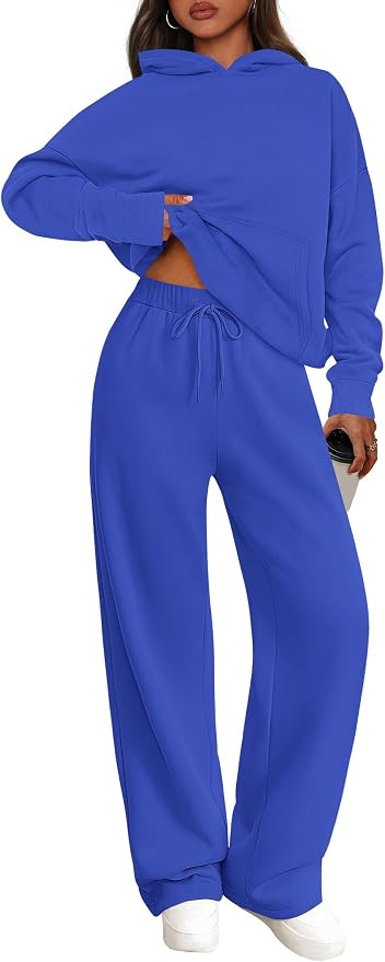 PRETTYGARDEN Womens Sweatuits 2 Piece Fall Clothing Matching Lounge Sets | Amazon (US)