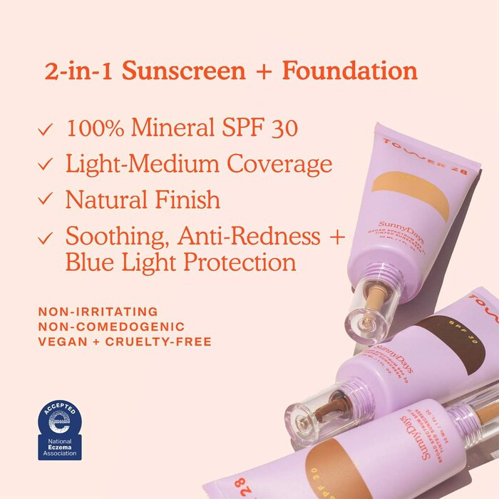 SunnyDays SPF 30 Tinted Sunscreen Foundation | Sephora (US)