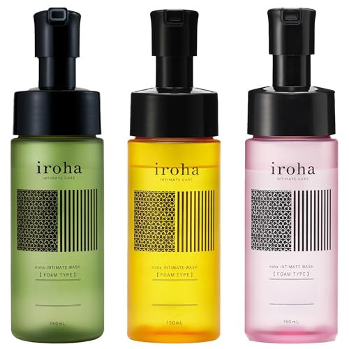 iroha Intimate Care-PH Balanced Daily Feminine Wash-Set of 3 Scents - 【Bergamot & Bitter Orange, Sweet Citrus, Damask Rose & Geranium】 | Amazon (US)