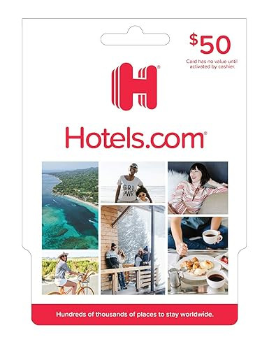 Hotels.com Gift Card $50 | Amazon (US)