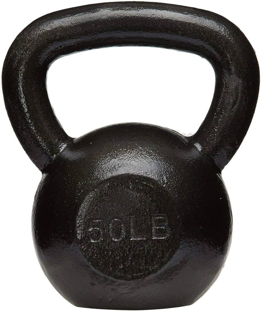 Amazon Basics Cast Iron Kettlebell | Amazon (US)