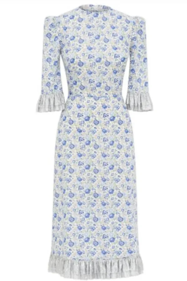 Rent Liberty print dress with silve - The Vampire’s Wife | HURR | HURR 