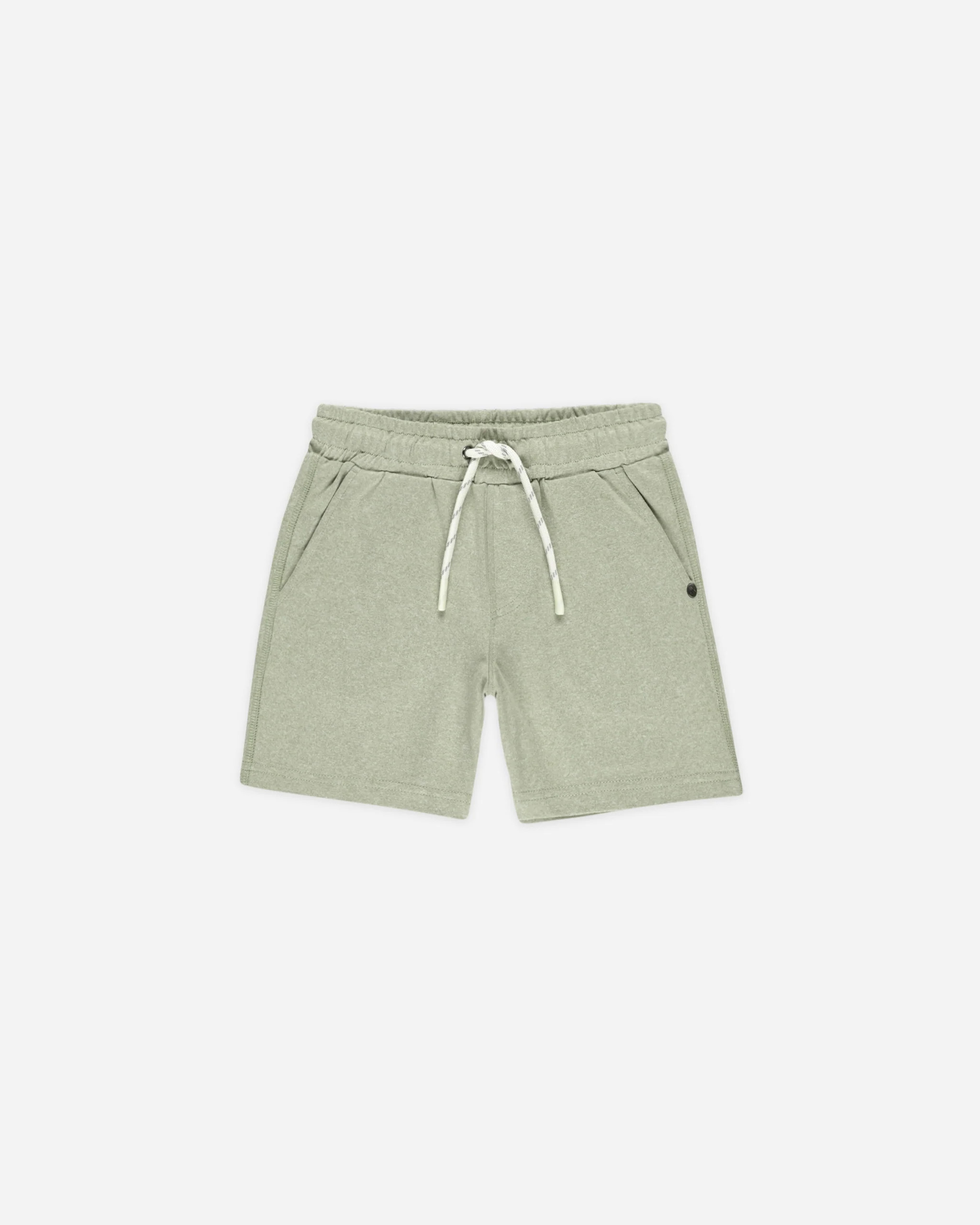 Oceanside Tech Short || Heathered Sage | Rylee + Cru