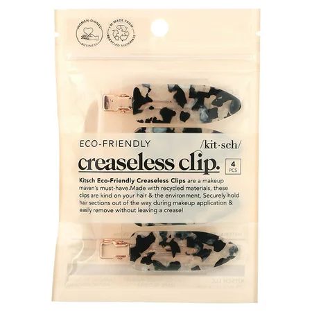 Kitsch Eco-Friendly Creaseless Clip 4 Pieces | Walmart (US)