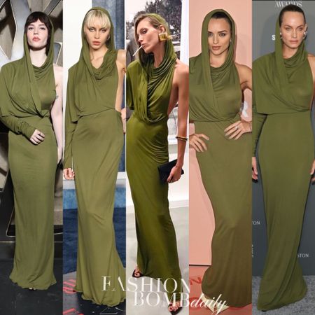 #celebslove this $5,290 @ysl 
Draped Hooded Long-Sleeve Long Gown. From @soapy.t to @lirisaw , @anja_rubik to @rafakalimann and @ambervalletta , this hooded dress is a red carpet must. Would you splurge? Shop this #ysldress at the link in bio!
📸 Getty/ Ig/Reproduction #sophiathatcher #irislaw #anjarubik #ambervalletta #rafakalimann #sophiethatcherfbd #anjarubikfbd #rafakalimannfbd