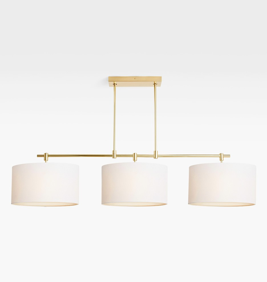 Adeline 60" Linear 3-Light Pendant | Rejuvenation