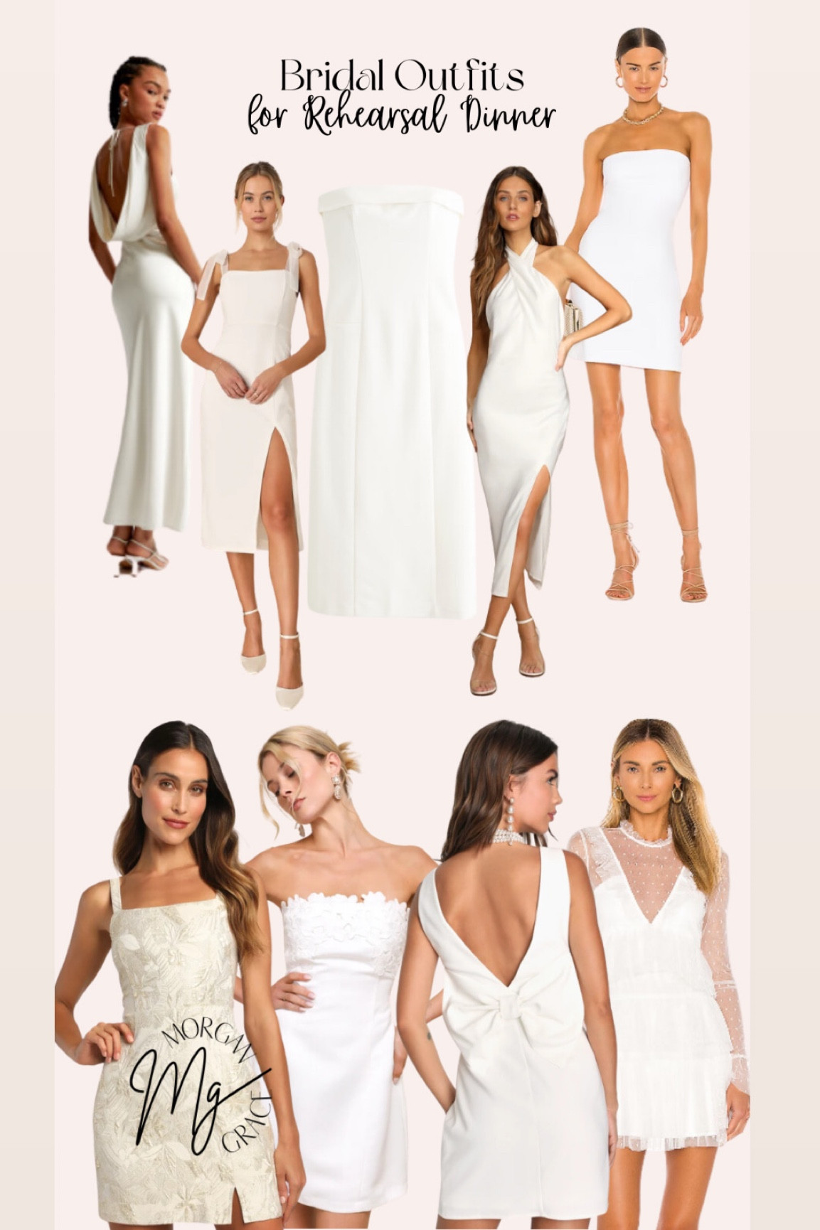 Rehearsal dinner dress. 
midi dress. bow dress. rehearsal dinner. wedding event dress. white dress. ivory dress. satin dress  

#LTKwedding #LTKfindsunder100 #LTKSpringSale