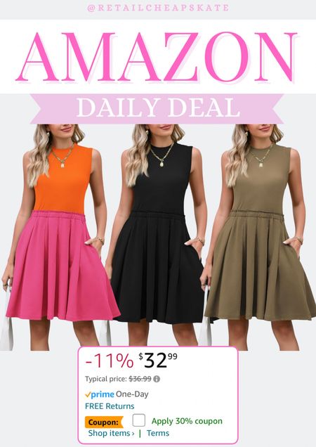 Amazon deal on this dress - clip the 30% off coupon!

#LTKstyletip #LTKfindsunder50 #LTKsalealert